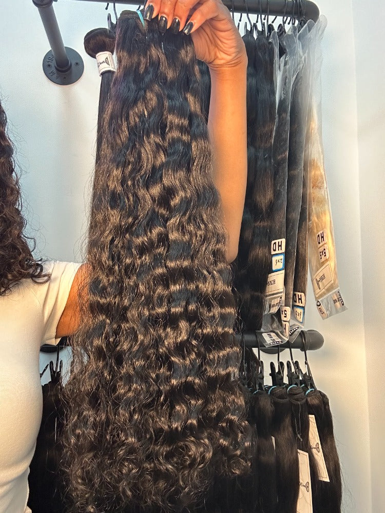 BODY WAVE, CURLY, STRAIGHT (RAW Indian)