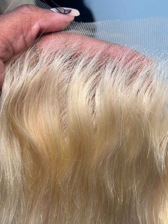 HD LACE ((Blonde 613) Curly Textures)