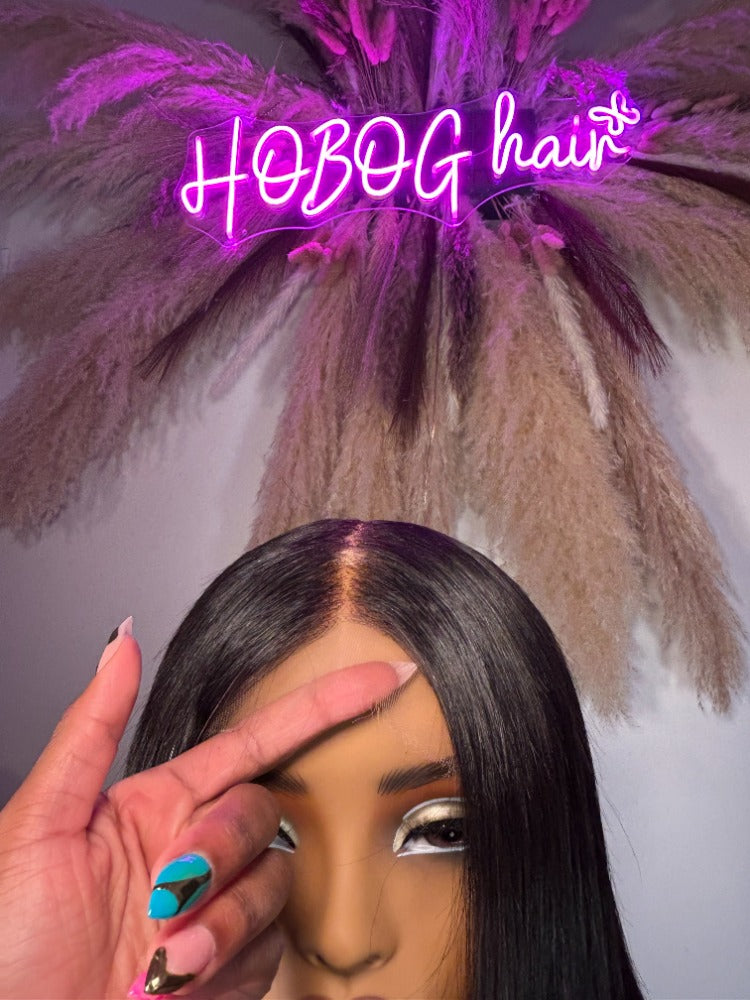 HD LACE WIG * RAW INDIAN* [Pre-bleach/ Glue-less]