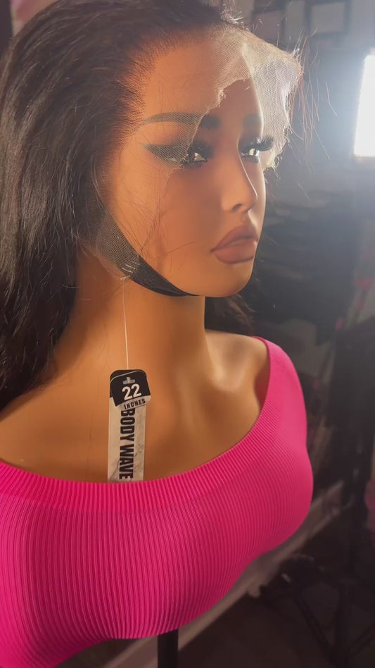HD LACE WIG [Pre-bleach/ Glue-less]