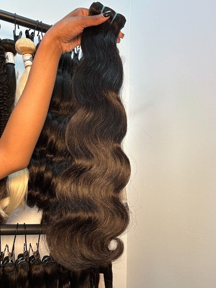 HD LACE WIG * RAW INDIAN* [Pre-bleach/ Glue-less]